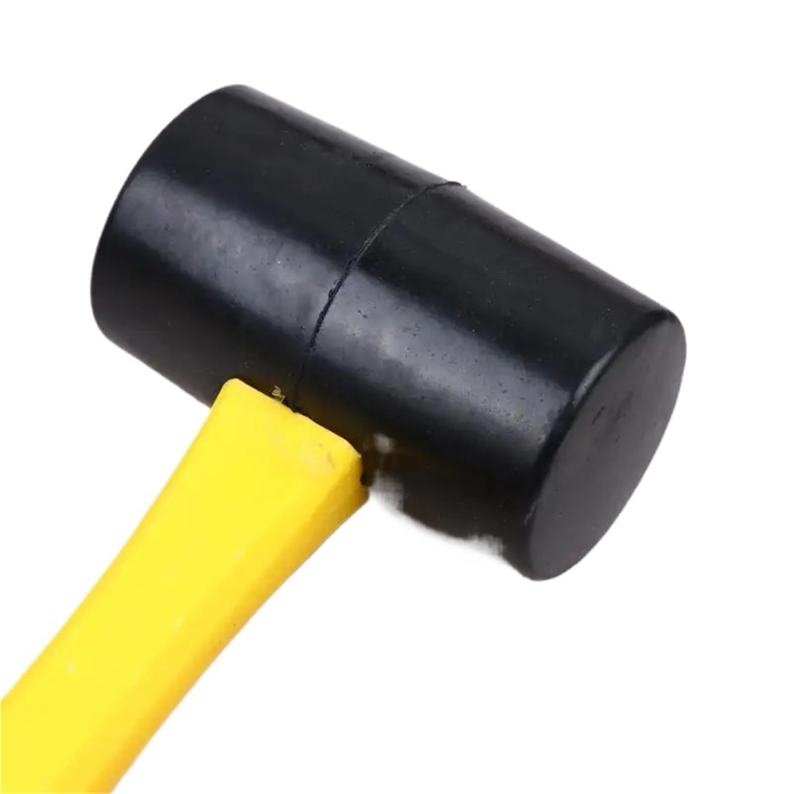 Btgyttkl Color1 Rubber Mallet 2Lb Black Rubber Mallet Carpentry Flooring Leather Craft Hand Tool