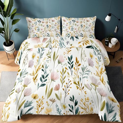 Couette 4 saisons fleurs sauvages 160x200 pour chambre parentale - 2