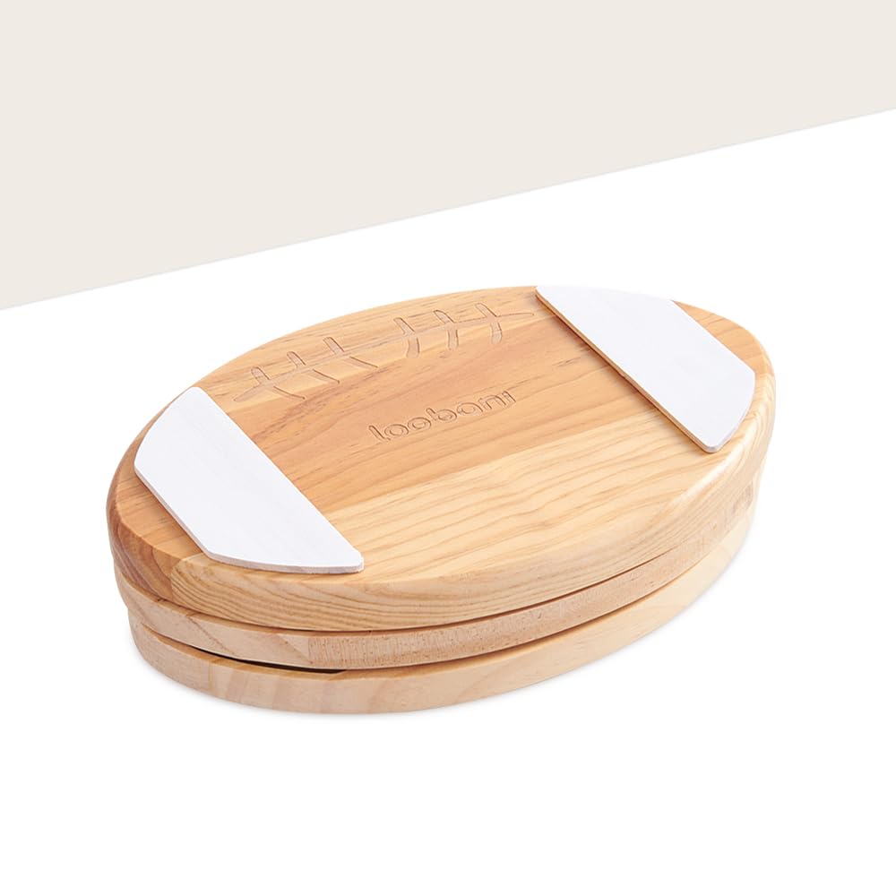 Wooden Football Dog Puzzle Toys Interactive Treat Puzzle Enrichment Dog Toy - for Small Medium Large Dogs