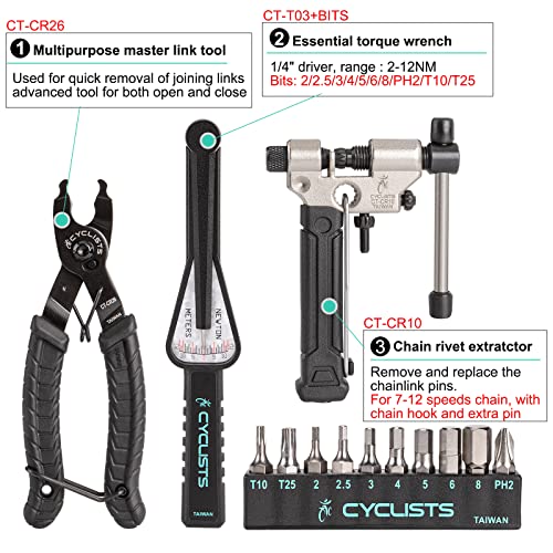 Recopilación y reviews de Kit herramientas bicicletas pinzas llaves dados Top diez. 6 Imagen adicional