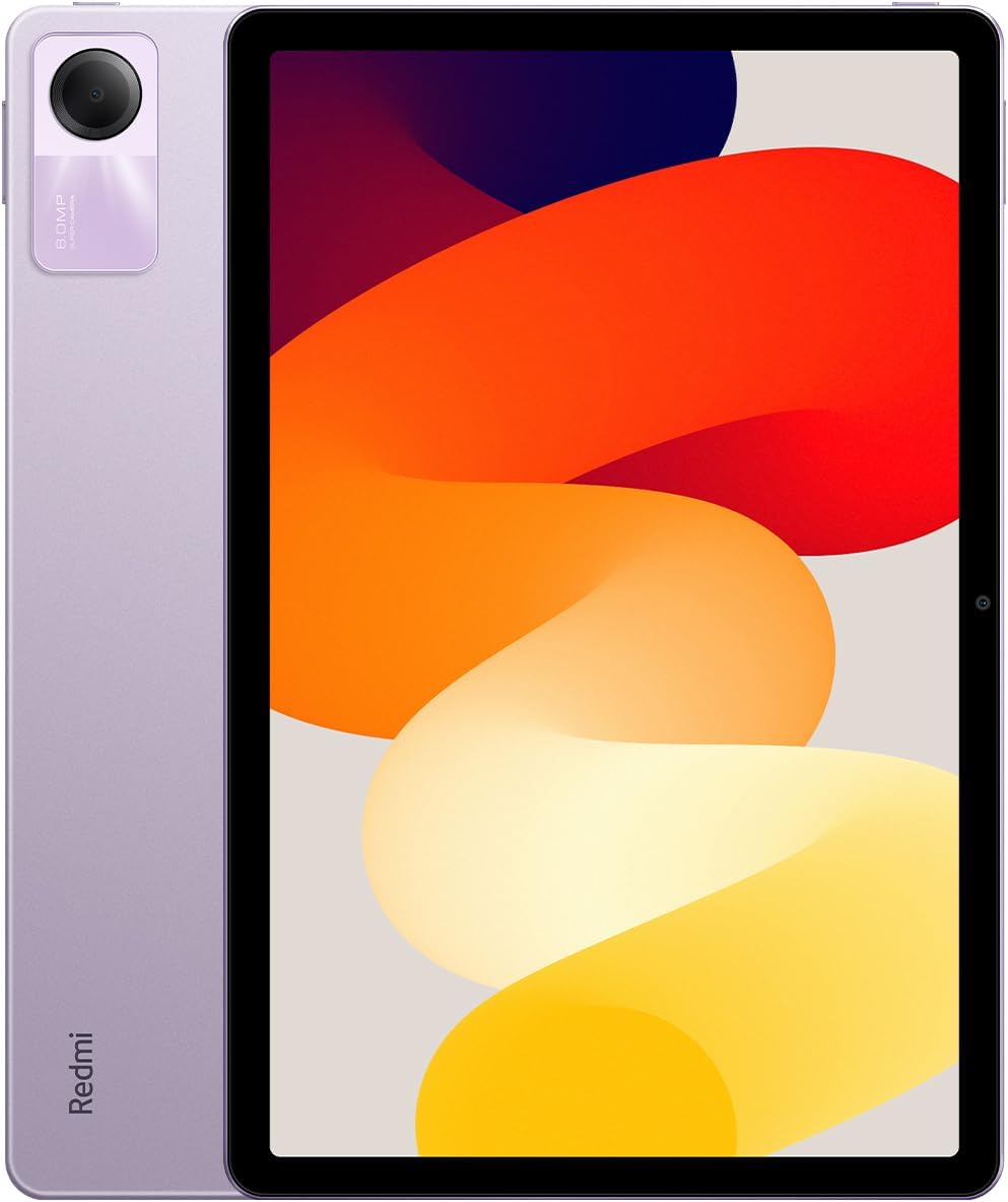 Xiaomi Redmi Pad SE (Lavender Purple 8GB RAM, 256 Storage) - 11" FHD+ eye-care display |6nm Snapdragon® 680 Mobile Platform | Smooth 90Hz refresh rate | Quad speakers with Dolby Atmos®