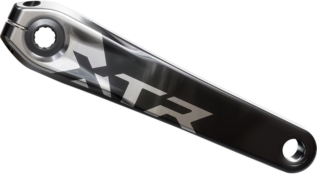 SHIMANO XTR FC-9220 Enduro Crankset - 2-Speed, 1x, Direct Mount, Hollowtech II Hollow-Forged Crankarms, Black/Silver (170mm)