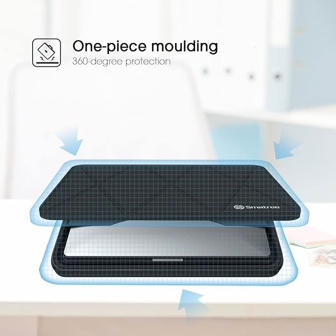 Smatree 18 inch Hard Laptop Sleeve Case for ASUS ROG Strix Scar 18 2025 G835/2024/2023 G834, ROG Strix G18 2025/2024/2023, 18inch Gaming Laptop Anti-Shock Carrying Case - Image 2