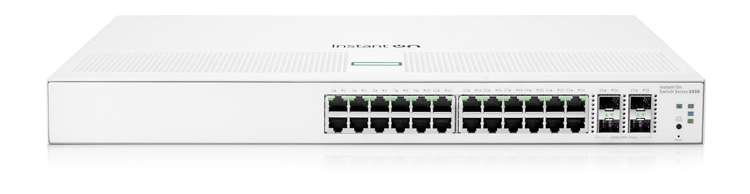HPE Networking Aruba Instant On Switch 24 Ports Gigabit 4 Ports SFP+ 1930 - JL682A-image-49
