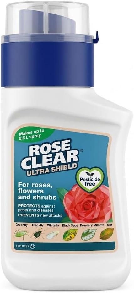 RoseClear Ultra Plant Protection Concentrate Liquid For Aphids, 3 in 1 Action, 200 ml