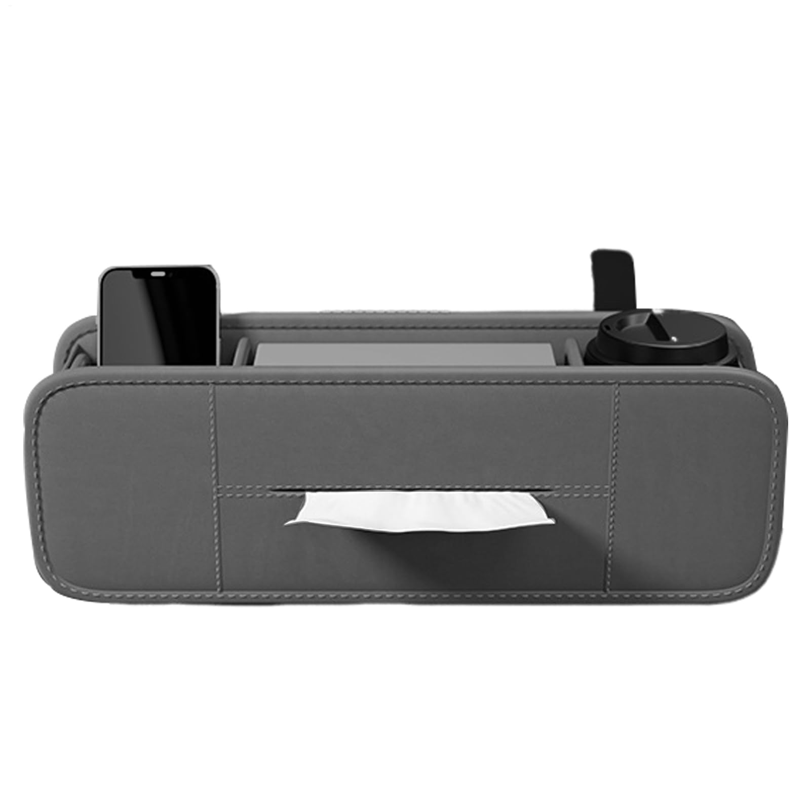 Boîte à mouchoirs pour voiture grand format et organiseur de siège arrière suspendu