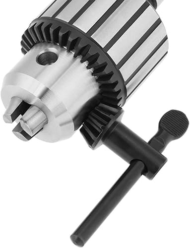 Miniatura 6 de Portabrocas con llave de mandril y MT2 Arbo, portabrocas de torno de 0.039-0.512 in con bielas MT2 para centrar perforación roscado operación de