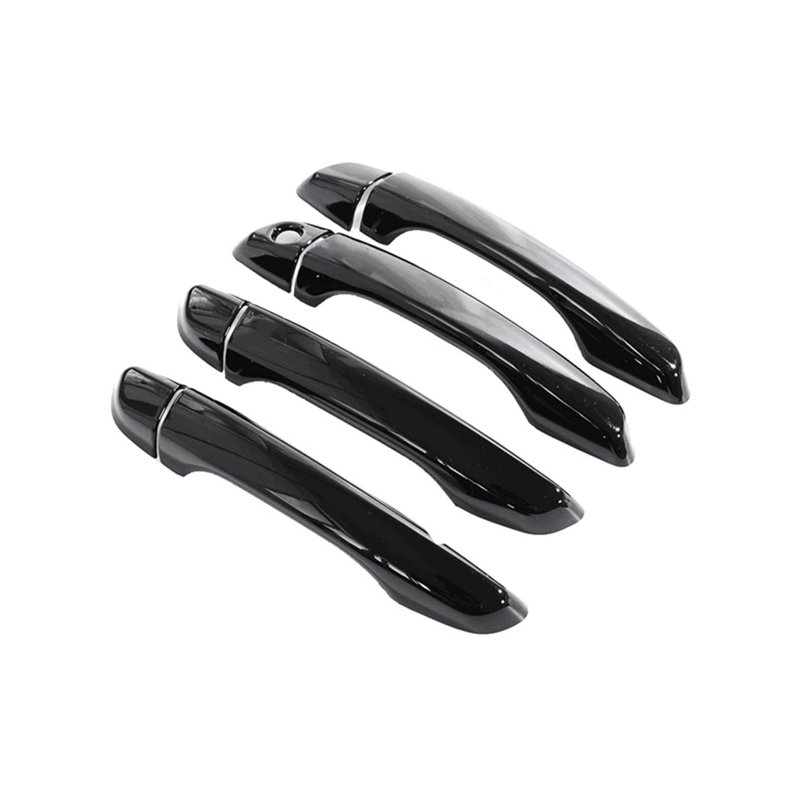 Ytdhfdgj 2 Car Door Handle Cover Trim Set For Opel For Crossland X 018 019 020 021 02 2023 (2)