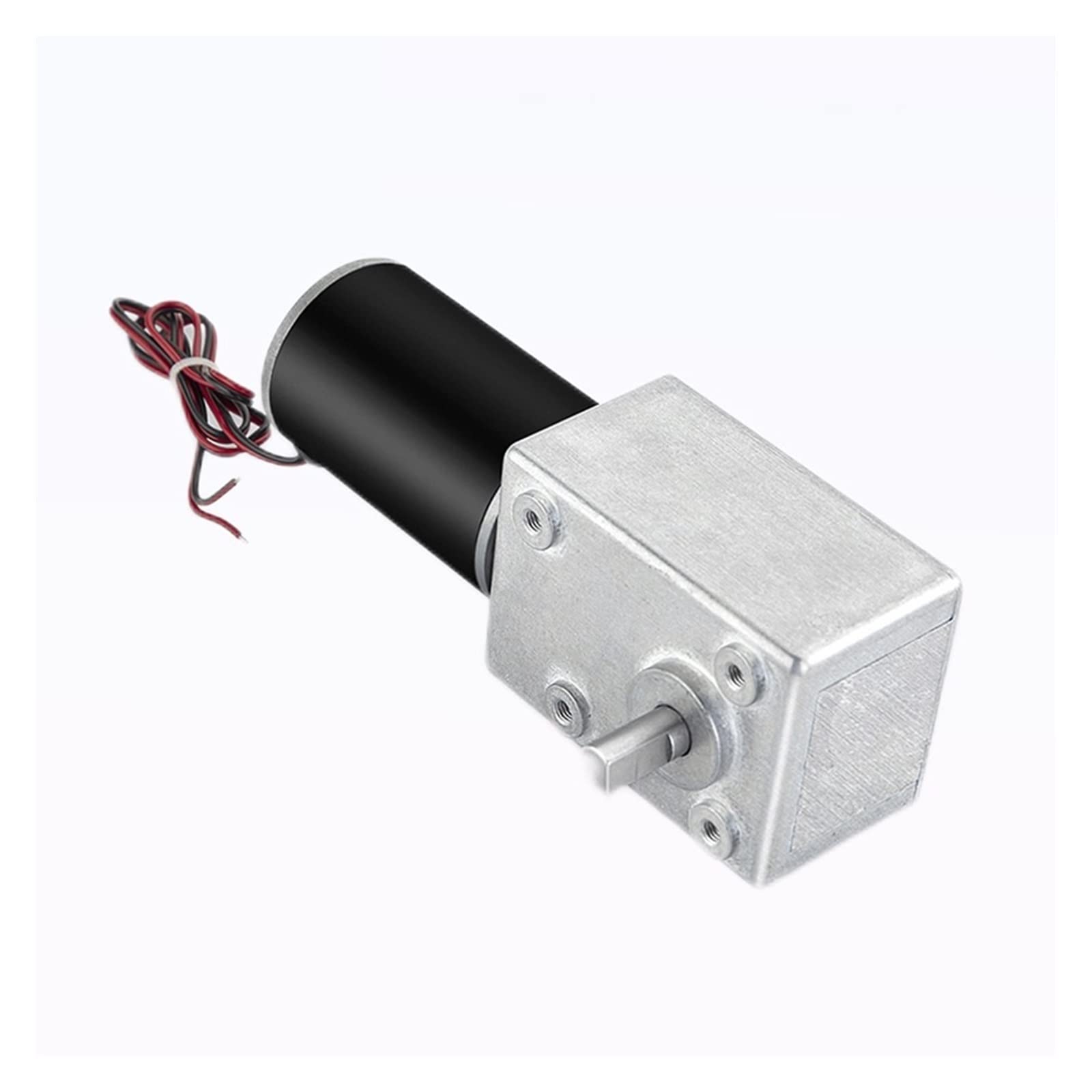Lagerausstattung, Schneckengetriebe-Mikro-Gleichstrommotor mit Drehmoment und rechtwinkligem Getriebemotor for Etikettiermaschinen, ferngesteuerte Vorhänge automatische Spannungsregler