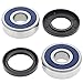 All Balls Racing Front Wheel Bearing Kit 25-1330 Compatible With/Replacement For Honda CB/CL160 1965-1969, CB/CL175 1968-1973, CB/CL200 1974-1976, CL200 Scrambler 1976, SL175 1970-1971