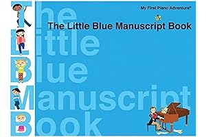Inscribe Memories with 'The Little Blue Manuscript Book' for Piano Adventures