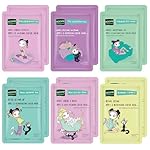 Face Masks Skincare Set for Girl,Moisturizing Collagen Facial Masks for Women Home Spa,Hyaluronic Acid Face Mask for All Skin Types,Day Night Facial Mask Deep Cleaning,Oil Contral 25ml (12Pack)