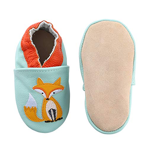 Baby Moccasins Soft Leather Toddler First Walker Shoes3