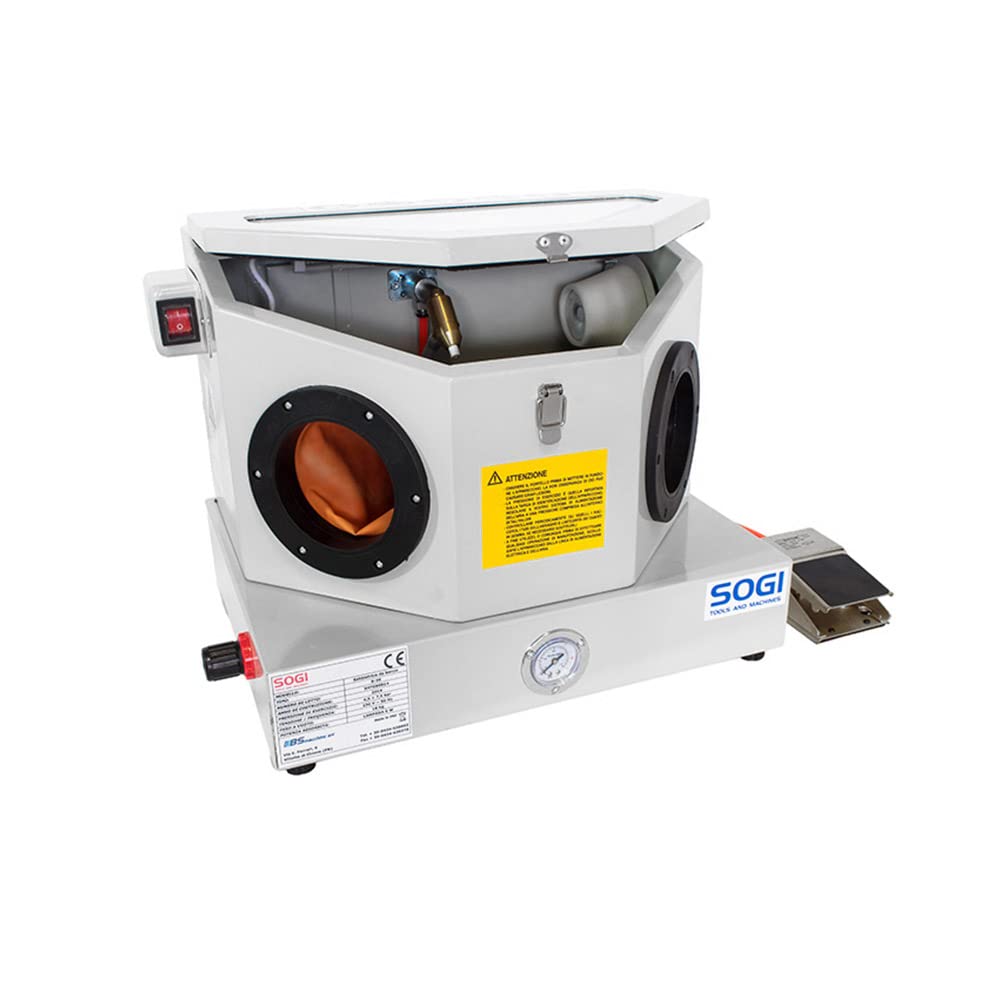 SOGI S-30 SABBIATRICE DA BANCO PROFESSIONALE CON ACCESSORI