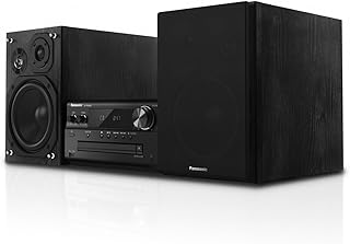 Panasonic SC-PMX92EG-K Sistema Hi-Fi Stereo, Audio High-Res, CD, Bluetooth, FM Radio, DAB+, AUX-IN Autoplay, USB DAC, LincsD-Amp, Speaker a 3 Vie, Alta QualitÃ  Audio, Nero