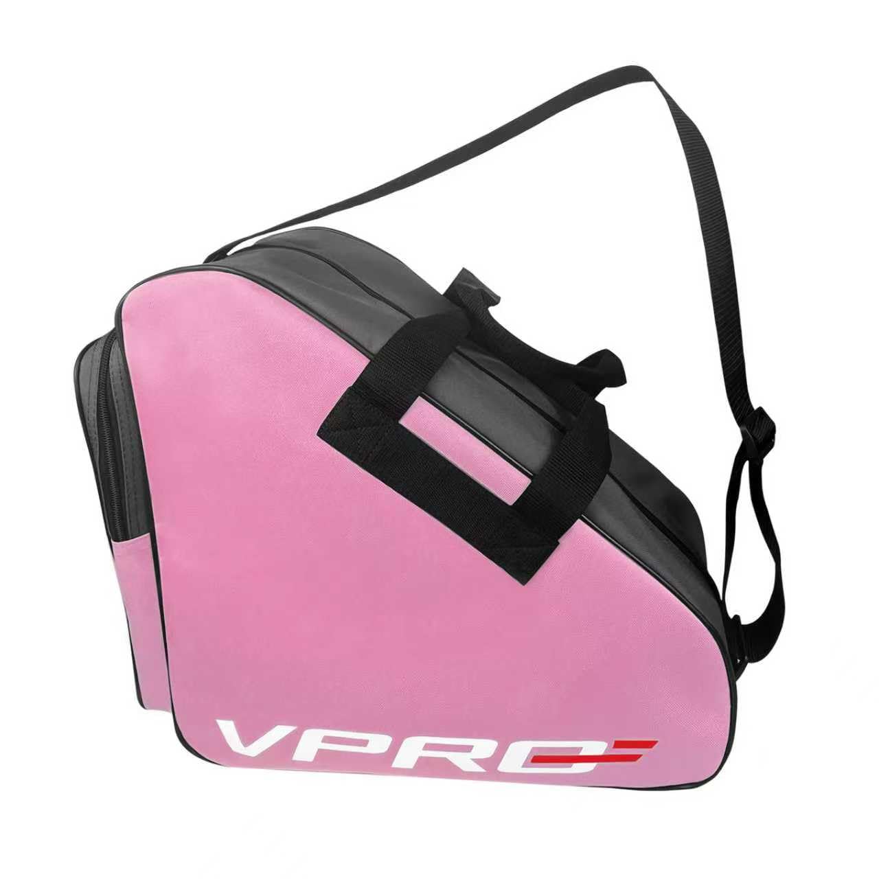 VPRE Ice Hockey Skate Bag - Portable Sports Equipment Carrier with Shoulder Straps (Pink)