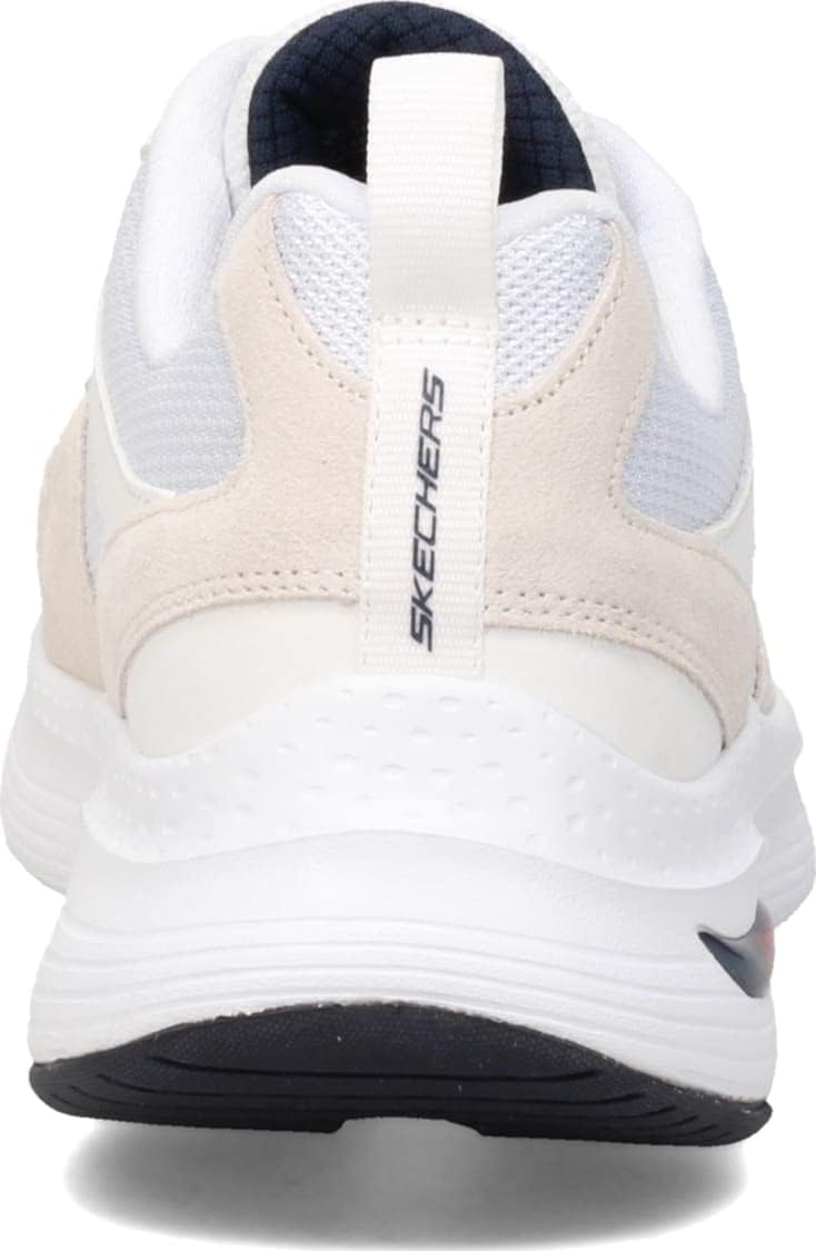Skechers Men's, Arch Fit - Servitica Sneaker White Navy - Image 4