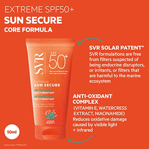 SVR SUN SECURE Extreme Sunscreen SPF 50, Dry-Touch Matte Finish, Highly Sweat - Image 2
