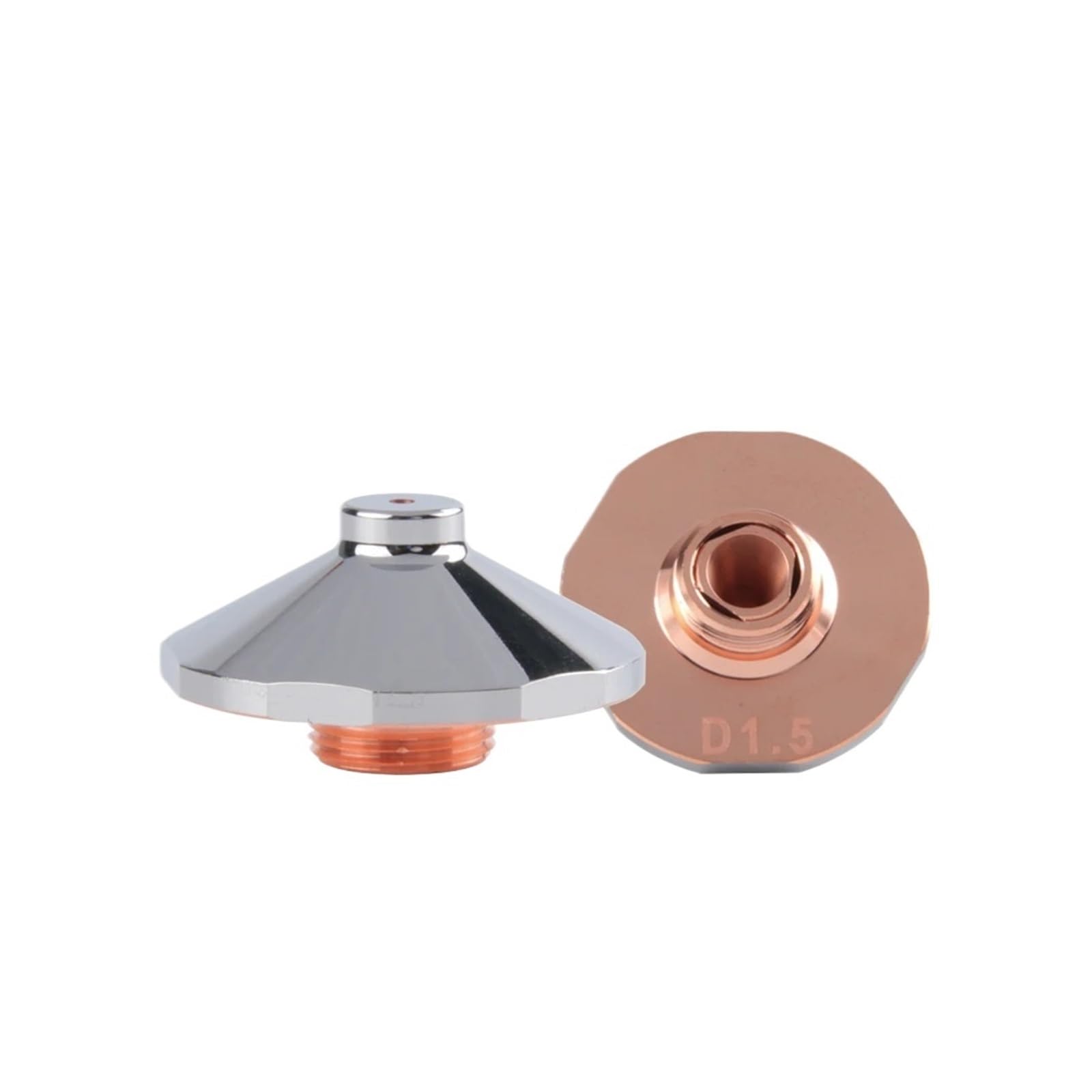 OJHFJMGH Laser Nozzles ， Laser Nozzle D28 M11 High Speed Single/Double Layer for Fiber Cutting(Double Layer,1.6mm)