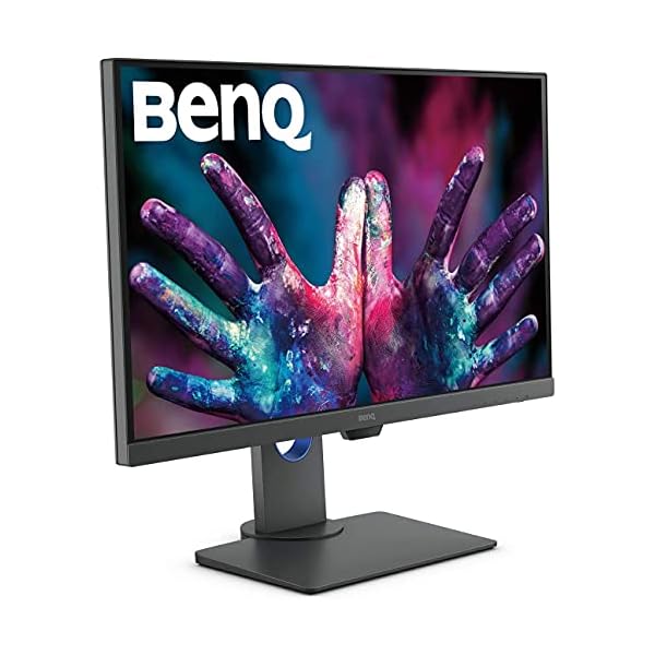 BenQ PD2705Q - Monitor Profesional para Diseñadores de 27" 2K QHD(2560x1440, USB-C, IPS, 100% Rec.709/sRGB, CAD/CAM, HDMI, DP, USB, Altura ajustable, Daisy Chain, Eye-care, Flicker-free, antireflejo) - Image 3