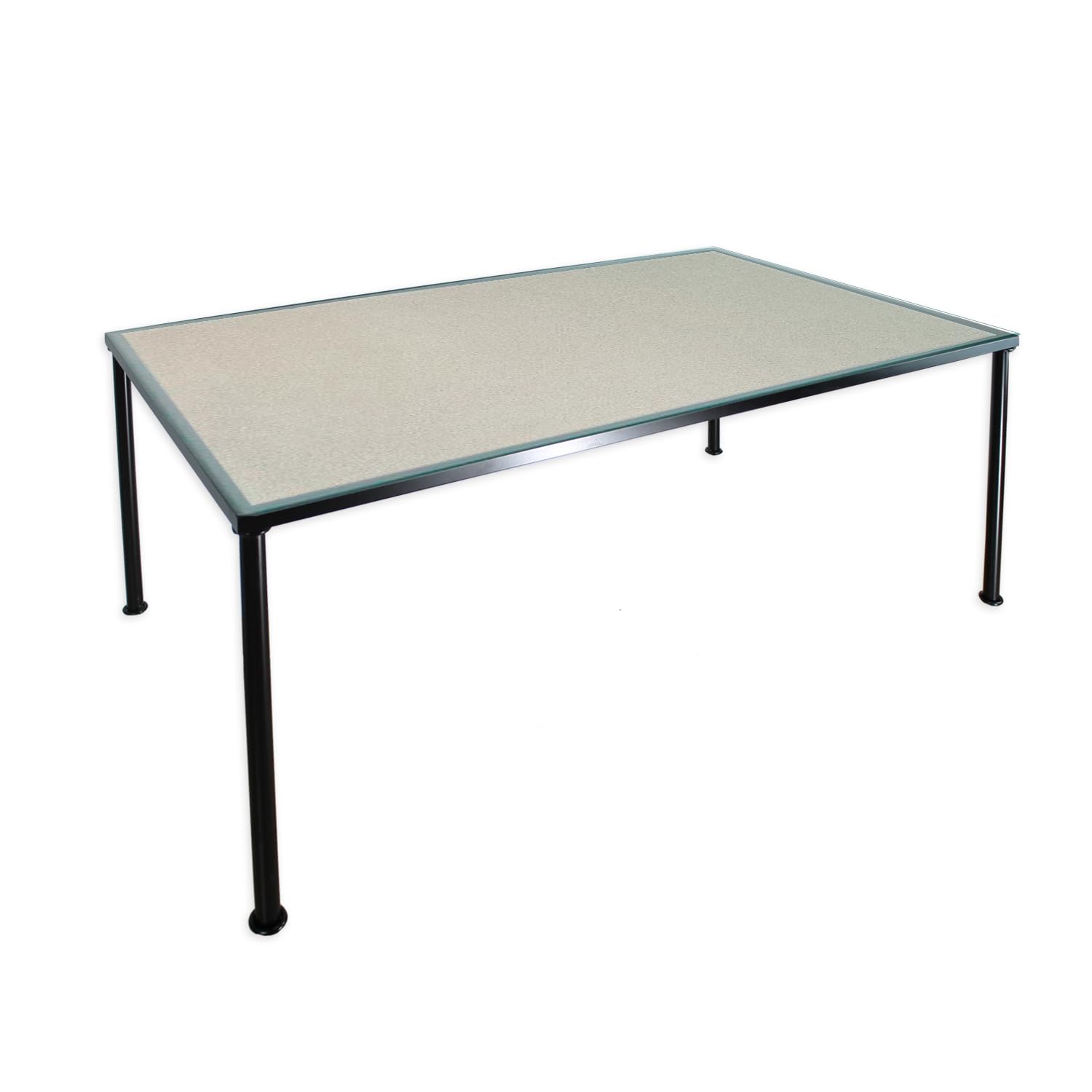 El Herrero Mesa de forja para Salon, Cocina, Mesa de Centro. 120x70 Regulable a Doble Altura. Ideal para Ropa Camilla, forja Nacional