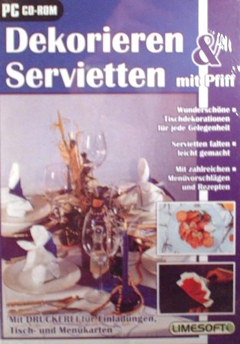 Preisvergleich Produktbild Dekorieren & Servietten mit Pfiff
