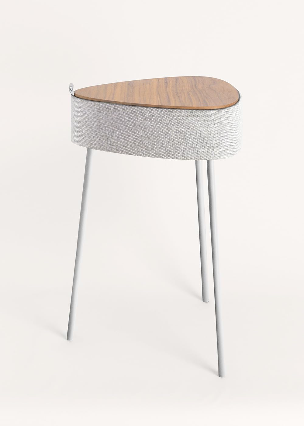CREATE / Speaker Table 180 / Mesa Altavoz Madera Natural/Sonido unidireccional 180º. Bluetooth 5.0. Cargador inalámbrico. 5h de autonomía. Formato MP3. WMA y WAV.