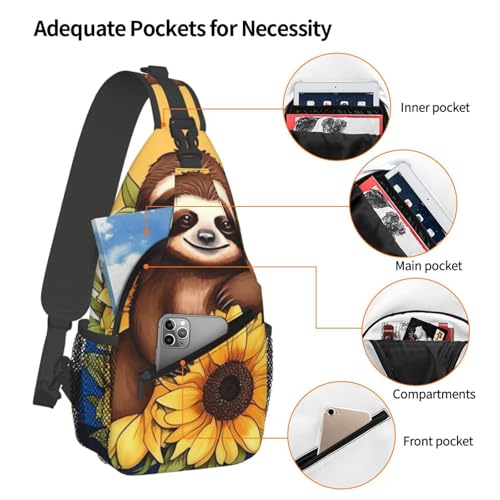 Bolso Pequeño Bandolera para Senderismo Unisex miniatura 4