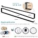 Tumbler Lid Organizer for Corner Cabinets, Space-Saving Cup Holder, Water Bottle Accessories Storage, Kitchen Storages Organization Solution, Easy Install Up to 12 Lids (Black)
