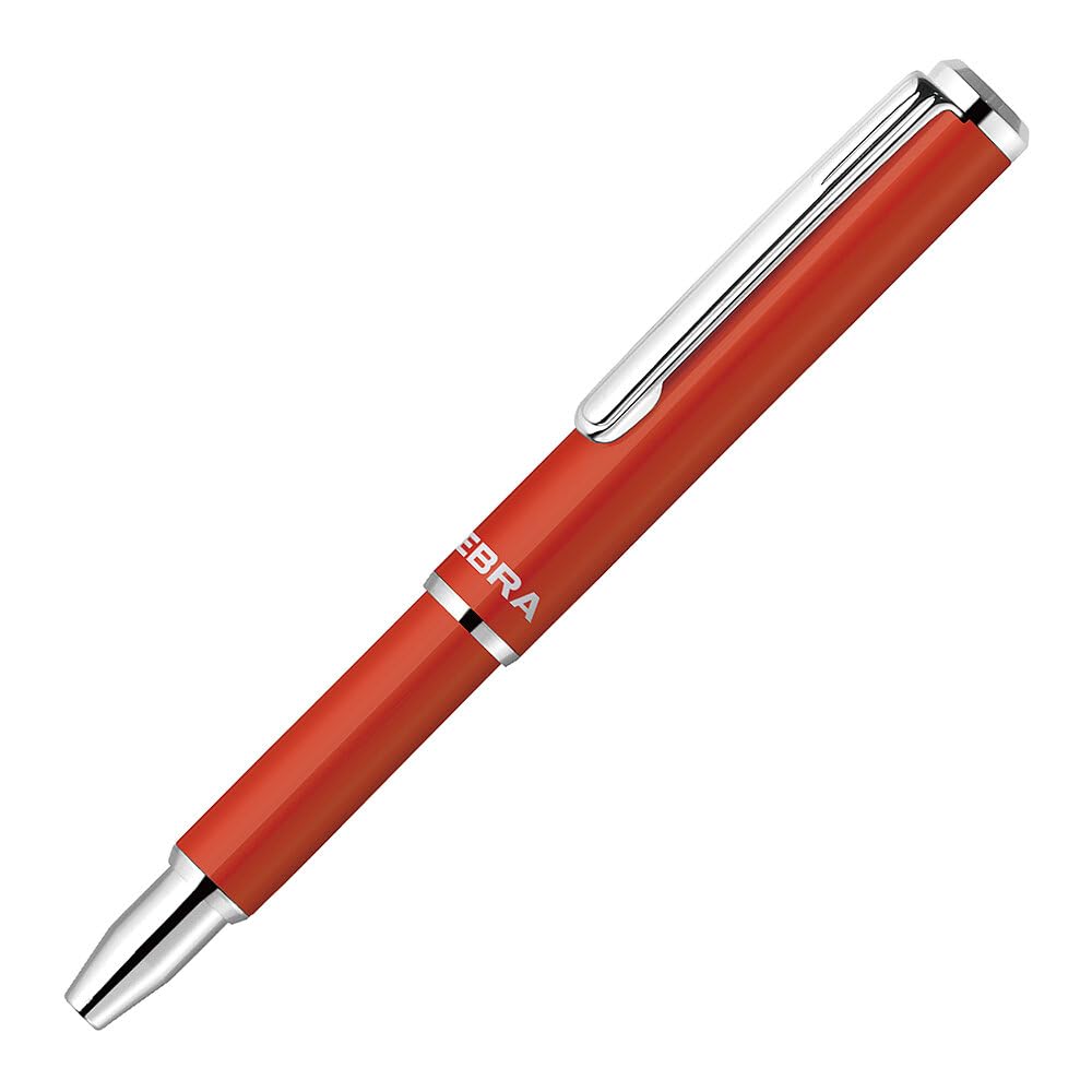 Zebra SL-F1 Mini Ballpoint Pen 0.7mm Limited Earth Color Red Brass Japan