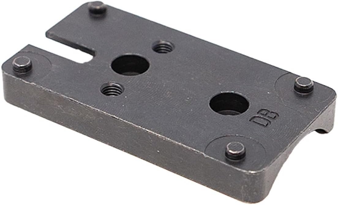 Beretta 90 Series RDO Optics Plate Compatible with Burris/Docter/Vortex Red Dot Sights, Includes 2 Plate-to-Slide Screws (EUS03050)