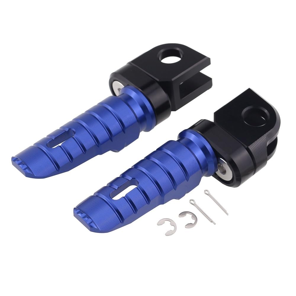 Repose-pieds antidérapant pour Honda CB650R CB1000R en alu CNC bleu haute adhérence