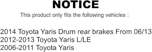 Miniatura 3 de Kit de pastillas de freno de cerámica y traseras delanteras para Toyota Yaris KTN-100023