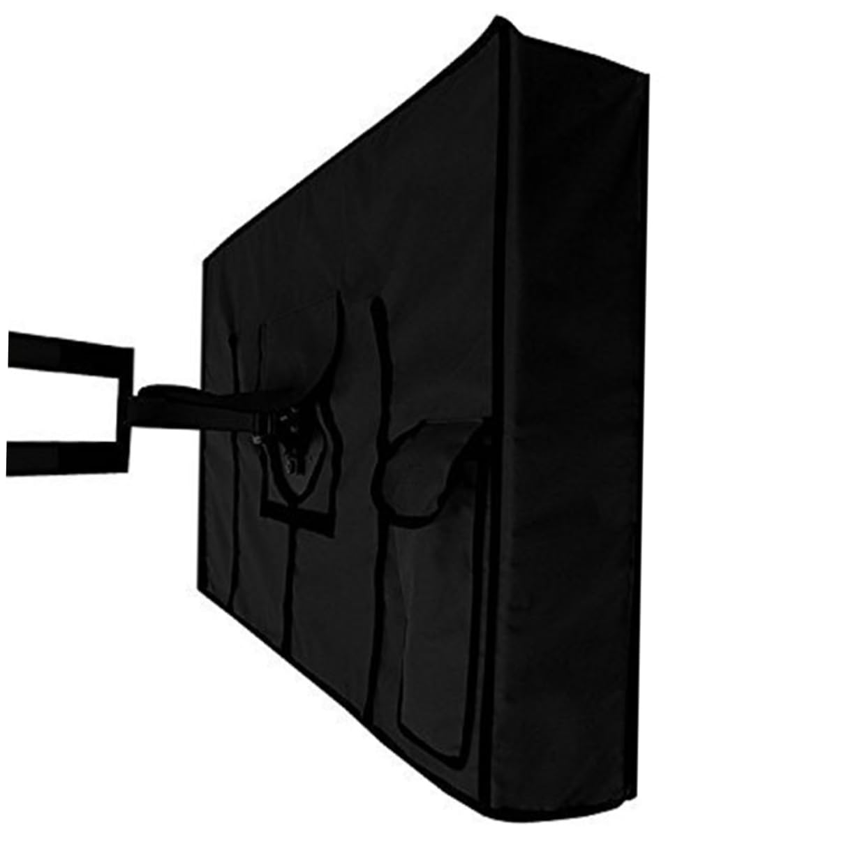 HOMSFOU Copertura Tv Per Esterni Resistente Alle Intemperie e Antiurto Protezione Per Tv Copertura Per Televisore Da Esterno