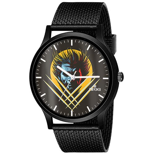 AROA Watch New Watch for Wolverine Claws X Men Model : 135 Black Metal Type Rubber Analog Watch Black Dial for Men Stylish Watch for Boys (B0BZQ7RW43) Amazon Price History, Amazon Price Tracker