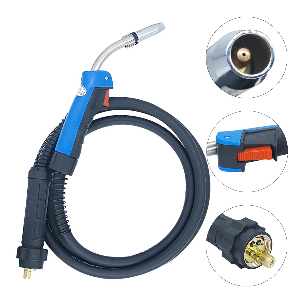 MIG MAG Eurozentral MB-24 - Antorcha de soldadura (3 m)