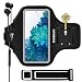RUNBACH Galaxy S9 Plus Armband, Sweatproof Running Exercise Gym Cellphone Sportband Bag with Fingerprint Touch/Key Holder and Card Slot for Samsung Galaxy S9 Plus(Black)