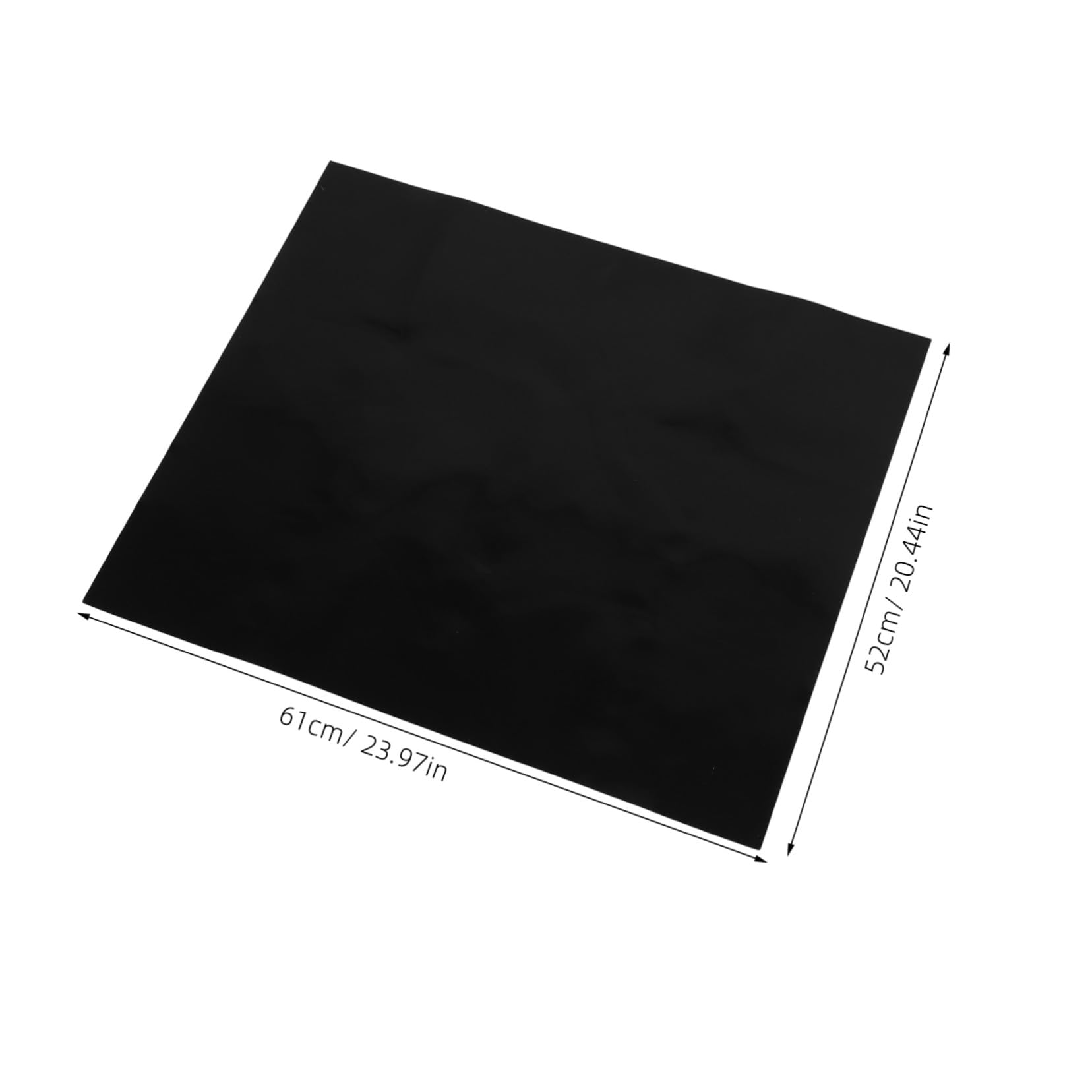 ABOOFAN 3 Piezas Estera de inducción Alfombra de Cocina de inducción Estera Protectora para Placa de Protector de Cocina electrica Fibra de Vidrio Negro