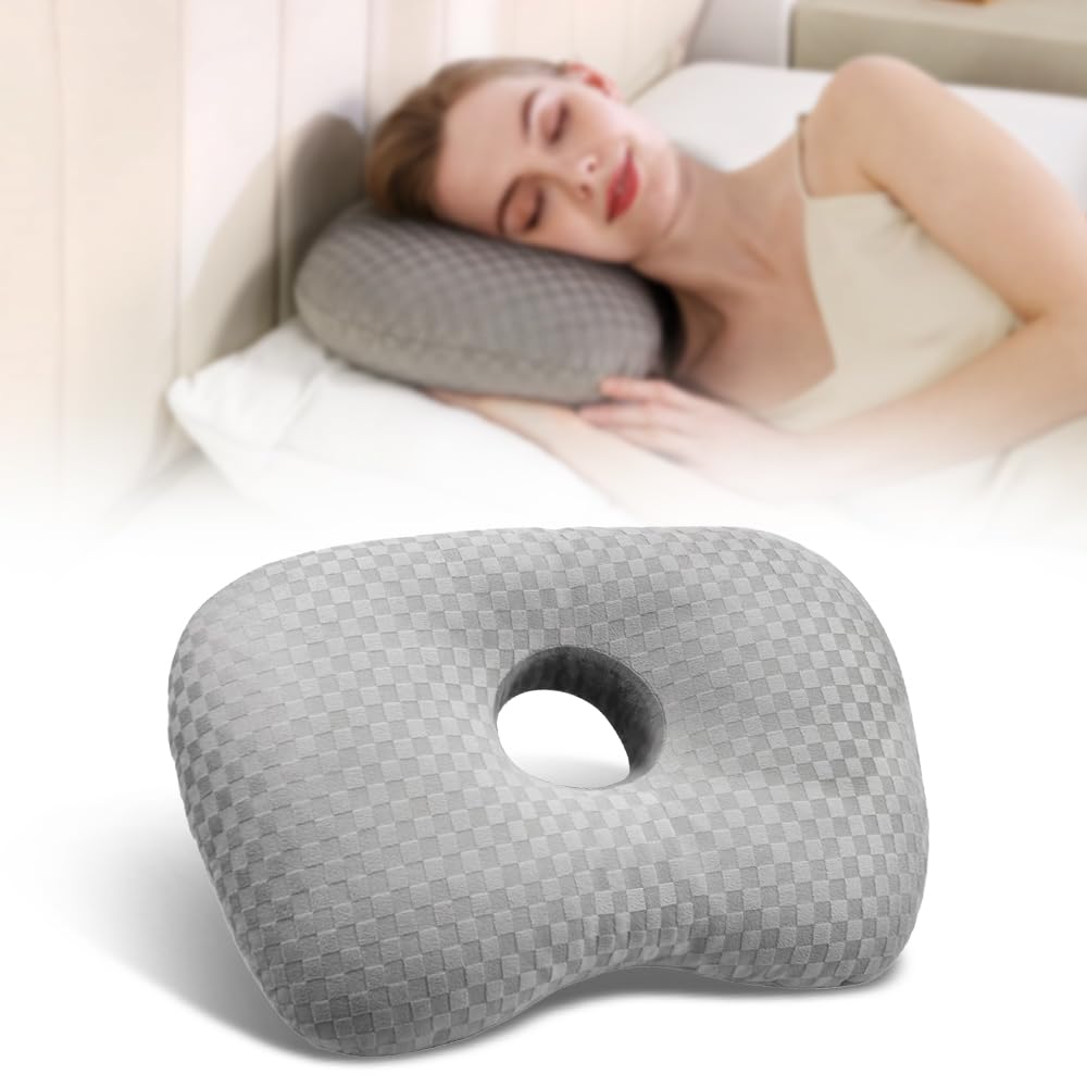 Babyezz Eine Seitlich Gelockte Schläfe, Die Auf Eine Entzündete Schläfe und Entzündete Ohren Passt, Eine Baumwolle und Polyester Entsprechend Verstellt