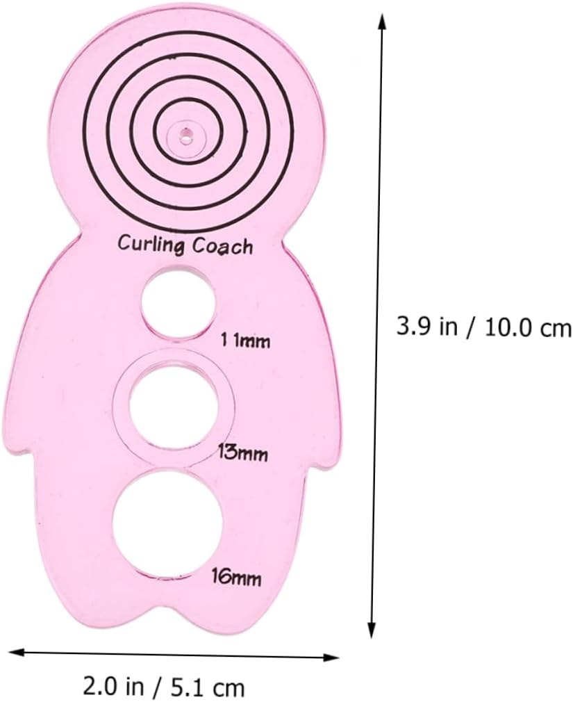 KALLORY 6pcs Paper Quilling Tool DIY Paper Rolling Holder Curly Comb for Quilling Patterns