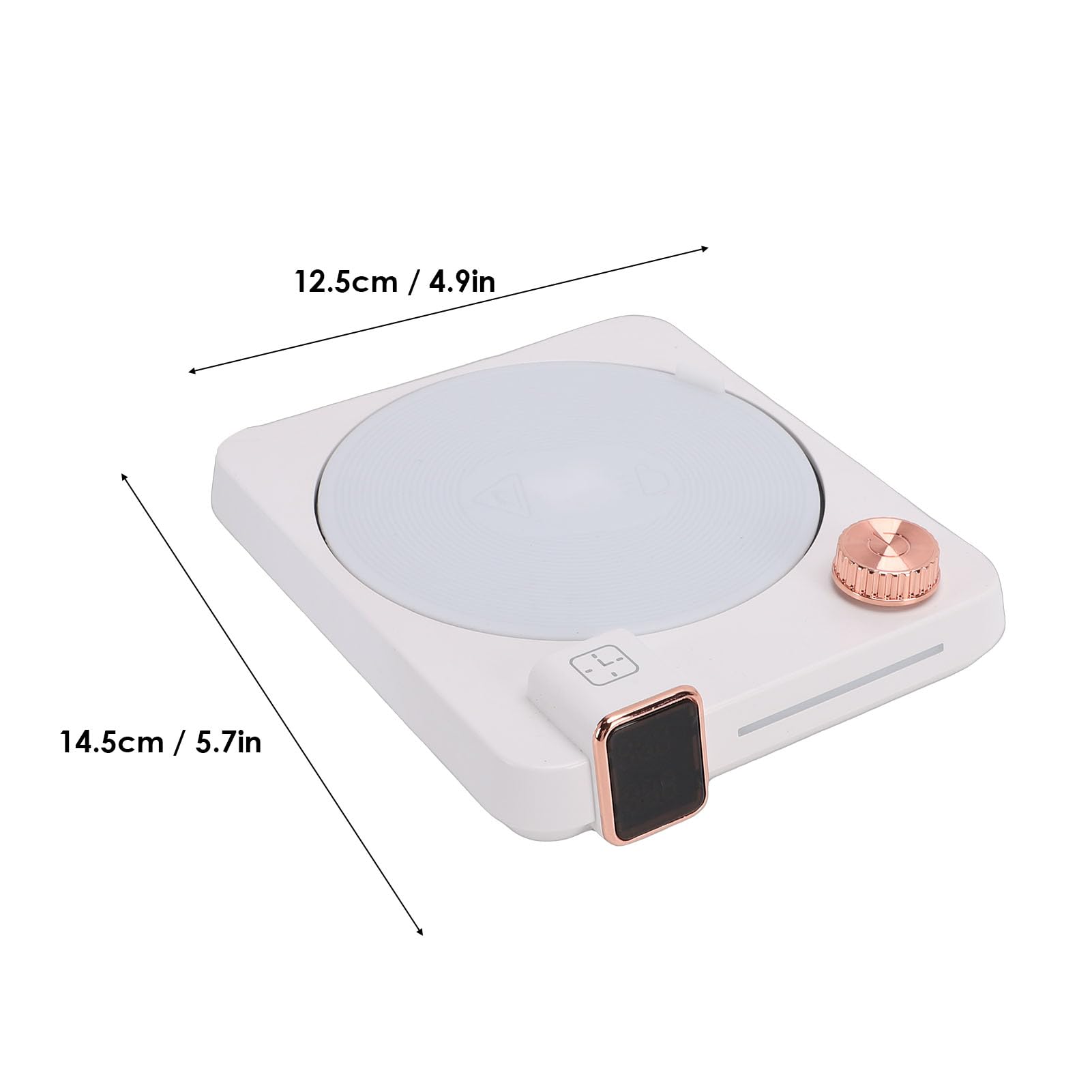 Generic Calentador de Masa Madre para Principiantes, Alfombrilla Calentadora con Control de Termostato Eficiente y Temporizador para Entusiastas del Pan Casero (WHITE)