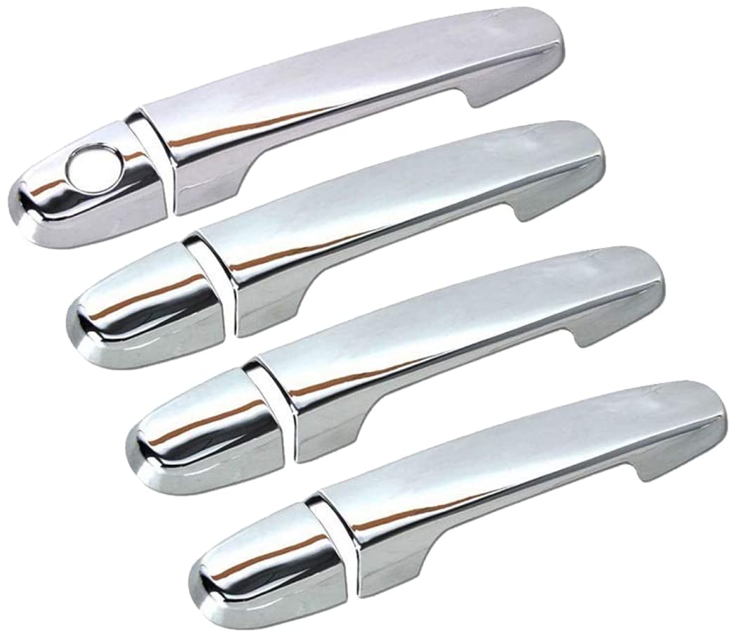 Kozdiko Chrome Handles Door Latch Cover Set of 4 Pcs for Honda Idtec City (2014-Present)