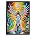 SHEGZHUC 14,5 x 21 cm Diamond Painting Notebook A5 Blank Diamond Painting Notebook Diamond Painting Taccuino Diamond Painting Strass Special Pietre Speciali Diario Ragazze Regali (Angelo con Ali) immagine