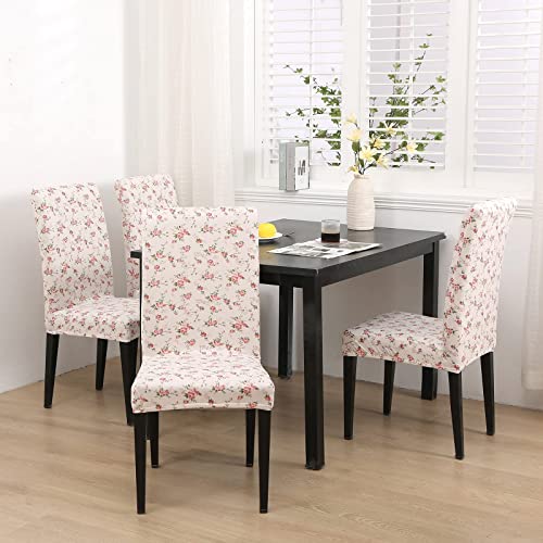 Coprisedie in elastan, con motivo floreale, per