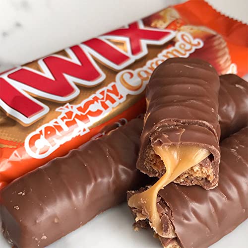 Image of Twix Crunchy Caramel Chocolate, 4 x 46 g
