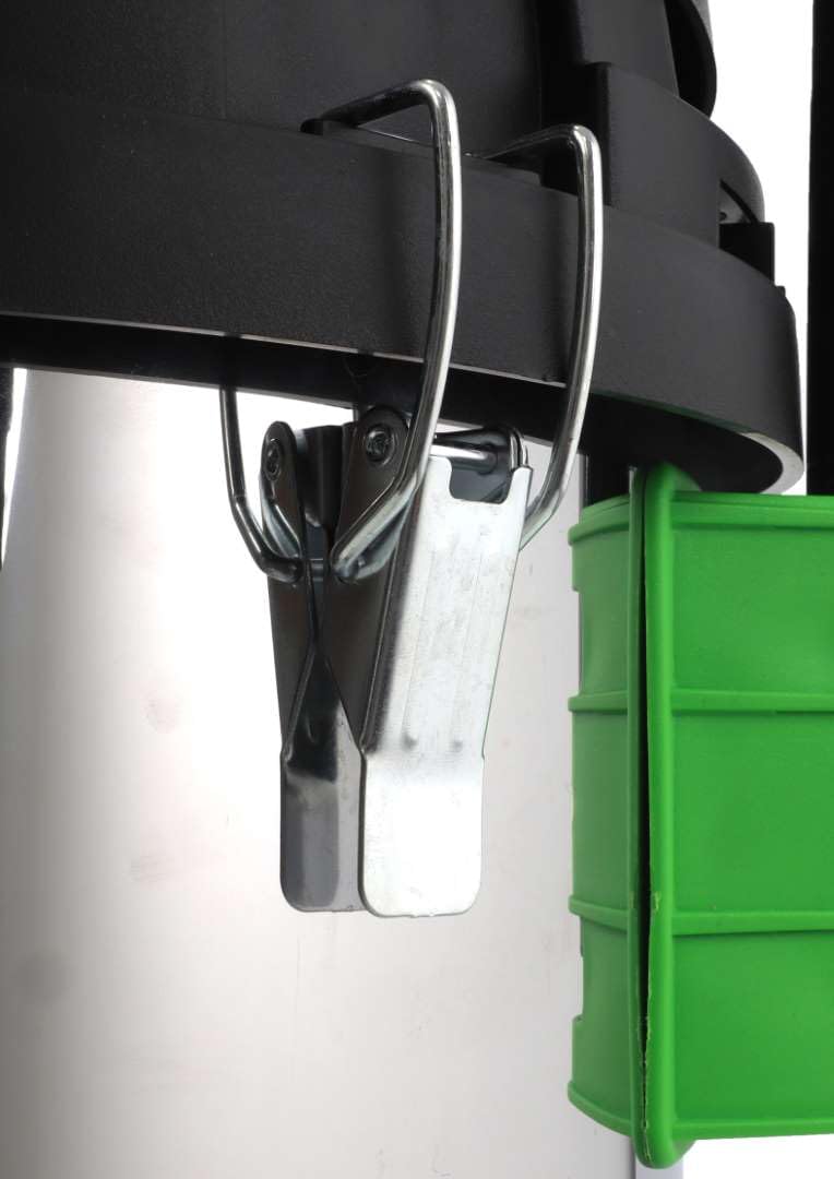 JOMAFA ASPIRADORA Industrial SECO Y HUMEDO 3600 W Triple Motor Acero INOX. 100 L