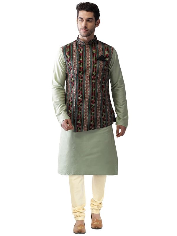 Tunique indienne homme en coton pour mariage et cérémonie estivale taille 46