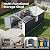 Devoko 12x20 FT Enclosed Metal Carport, Heavy Duty Car Port Garage Shed