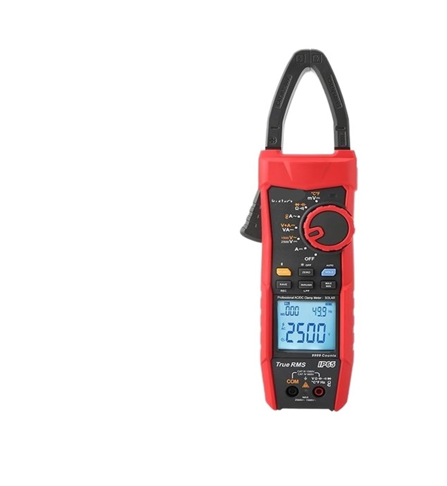 Cyfrowy cęgowy cęgowy UT219PV 1500 V 1000 A, tester prądu rzeczywistego, Bluetooth, IP65, multimetr do zastosowań fotowoltaicznych