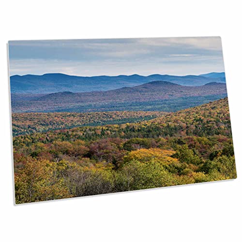 3dRose Fall Colors in The White Mountains, Vermont - Pad de escritorio grande miniatura 1